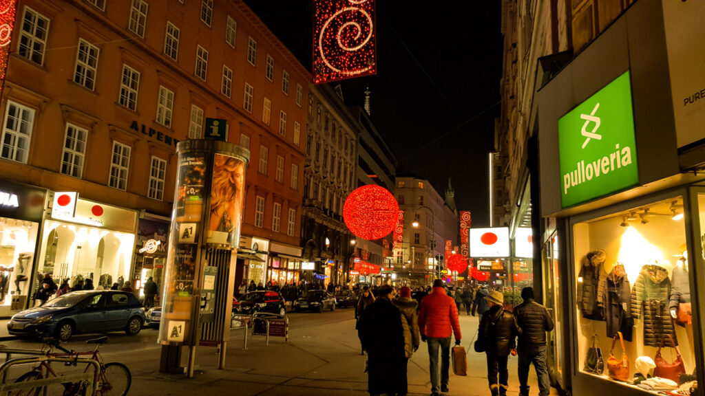 Wiedeń nocą, Austria