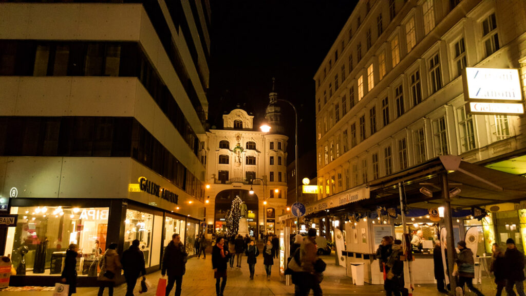 Wiedeń nocą, Austria