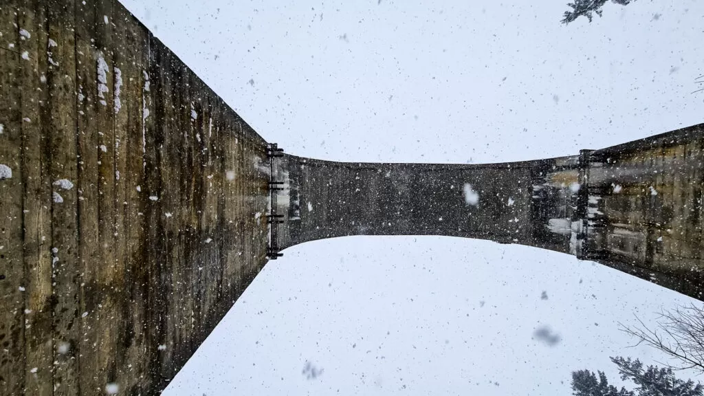 Najwyższy wiadukt kolejowy w Polsce - Wisła Głębce