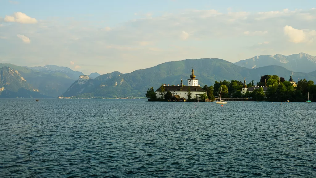jezioro Traunsee Gmunden Austria