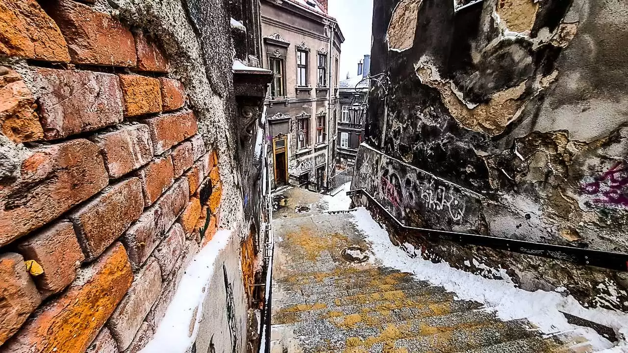 Bielsko-Biała zimą
