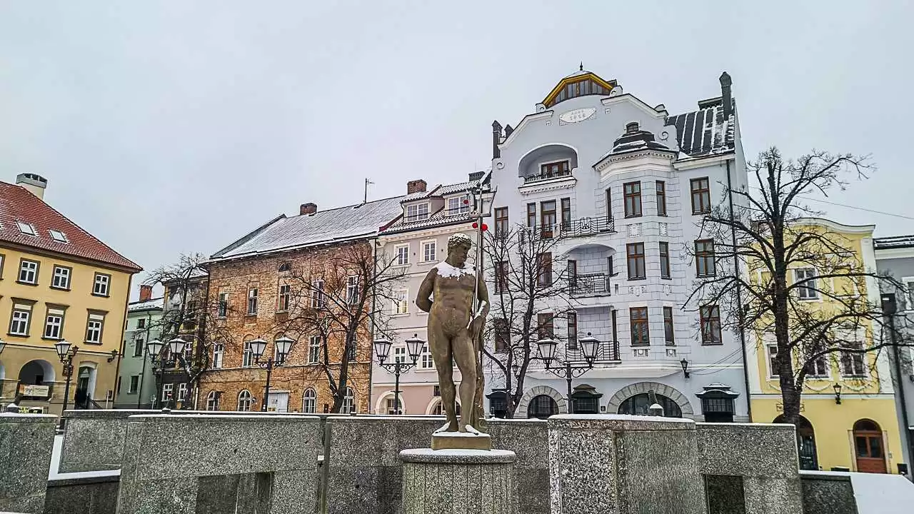 Stary rynek w Bielsku-Białej