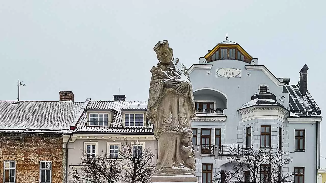 Pomnik Jana Nepomucena w Bielsku-Białej