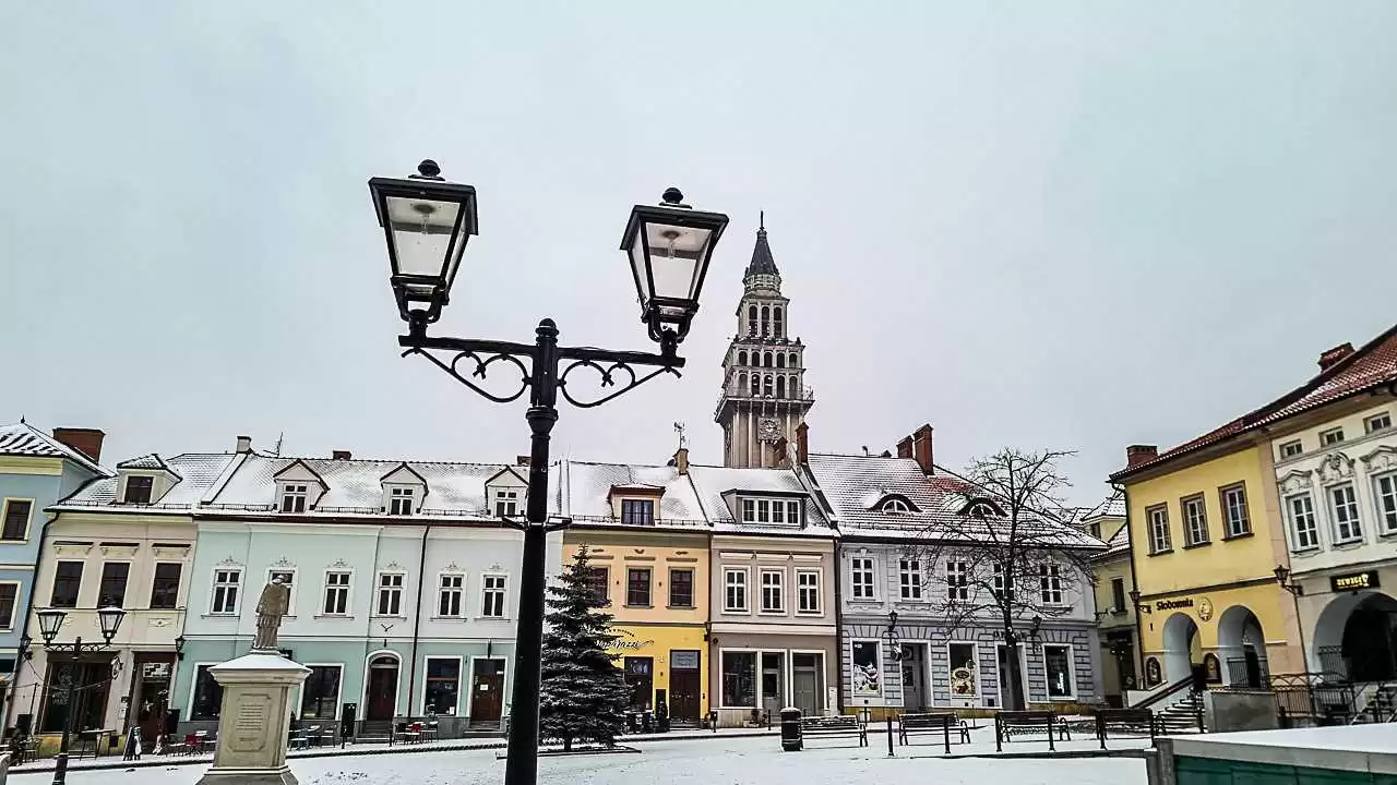 Stary rynek w Bielsku-Białej