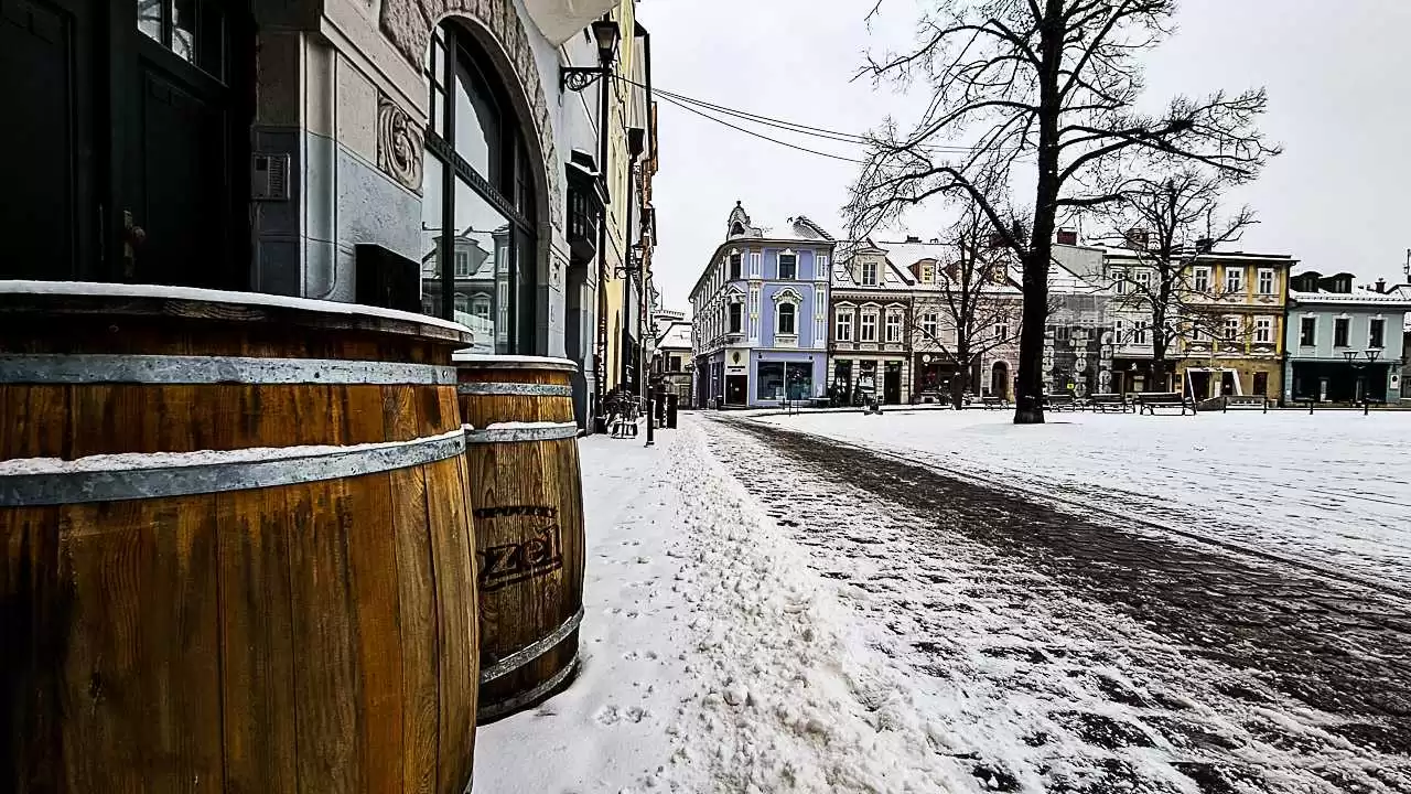 Stary rynek w Bielsku-Białej