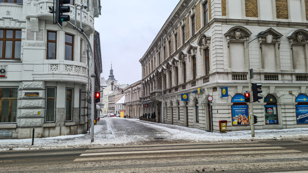 Bielsko-Biała zimą