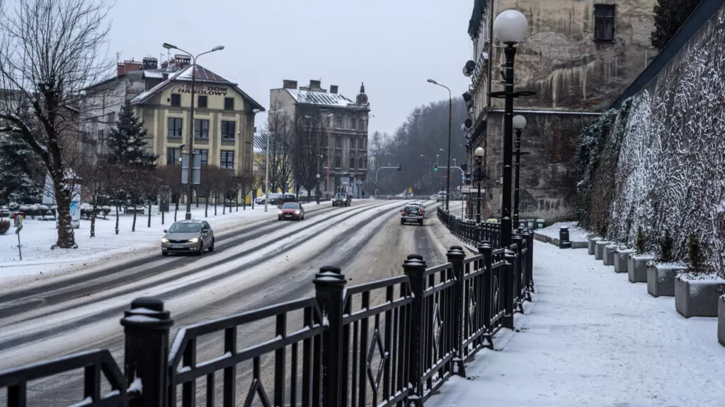 Bielsko=Biała zimą