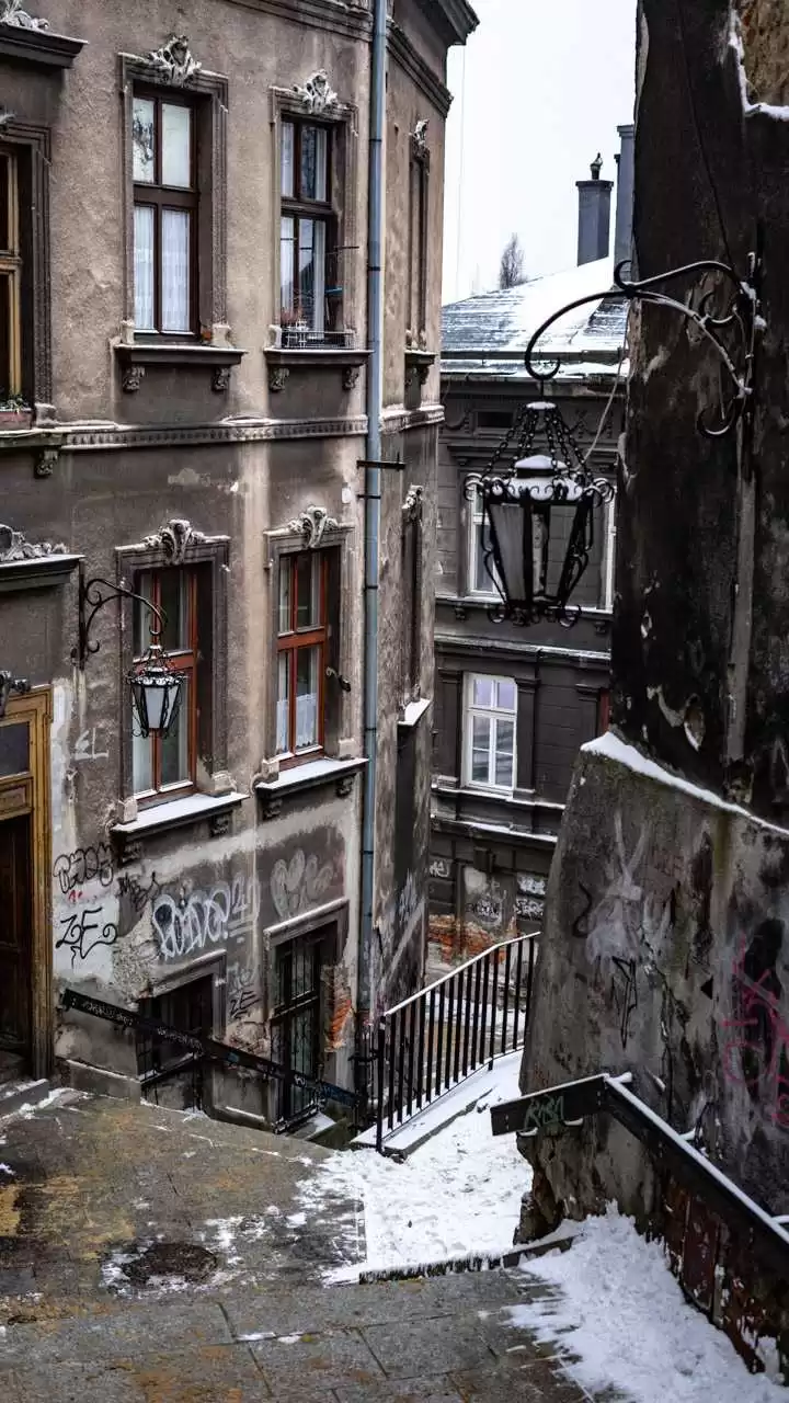Bielsko-Biała zimą