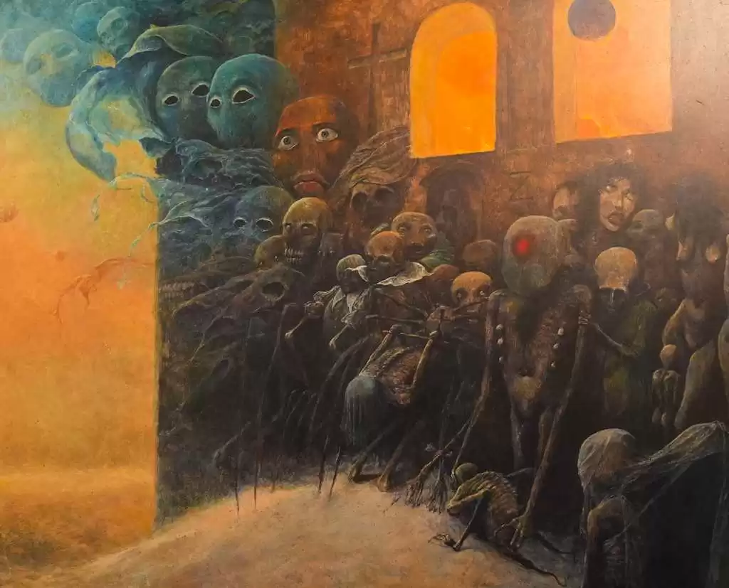 Zdzisław Beksiński – galeria na Zamku Królewskim w Sanoku