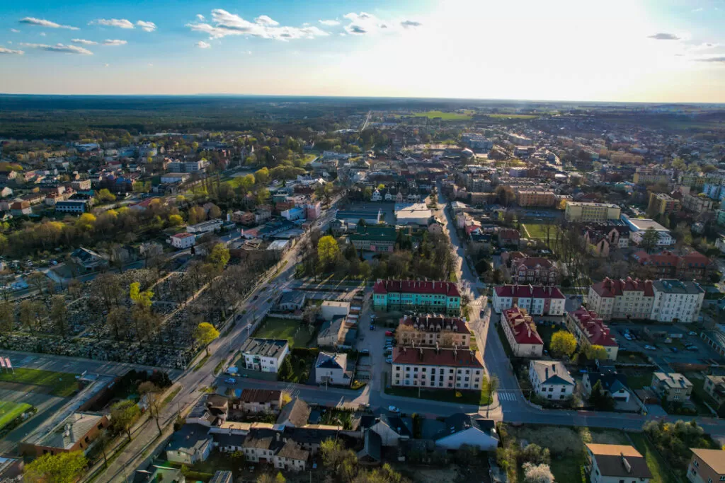 Lubliniec z drona