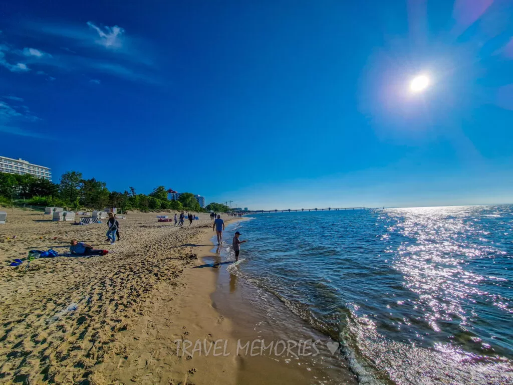plaża w Międzyzdrojach