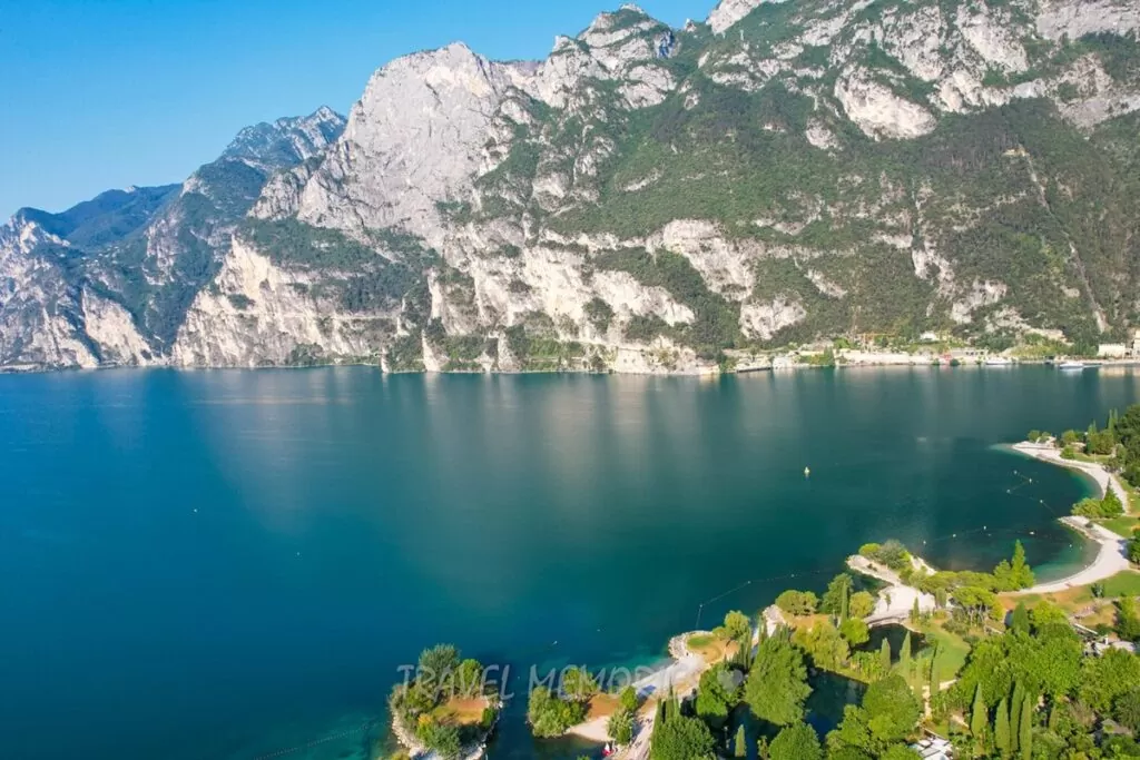 Lago di Garda drone