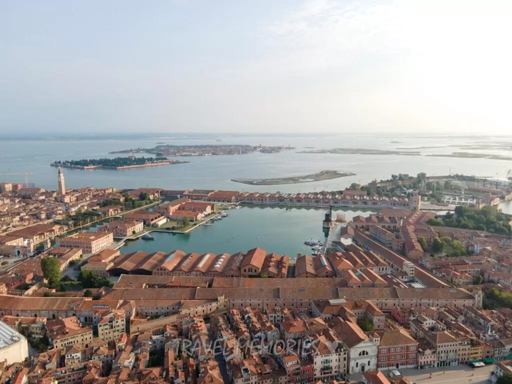 Venetian Arsenal z drona