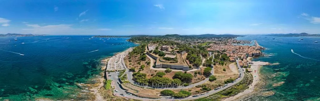 Saint-Tropez z drona