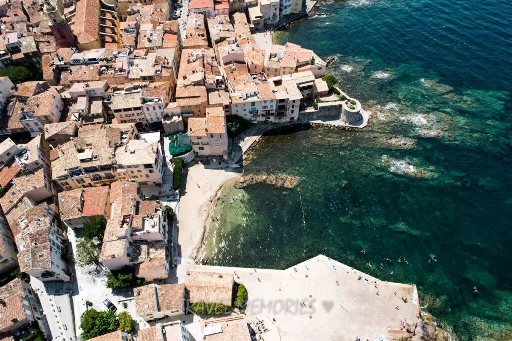 Saint-Tropez z drona