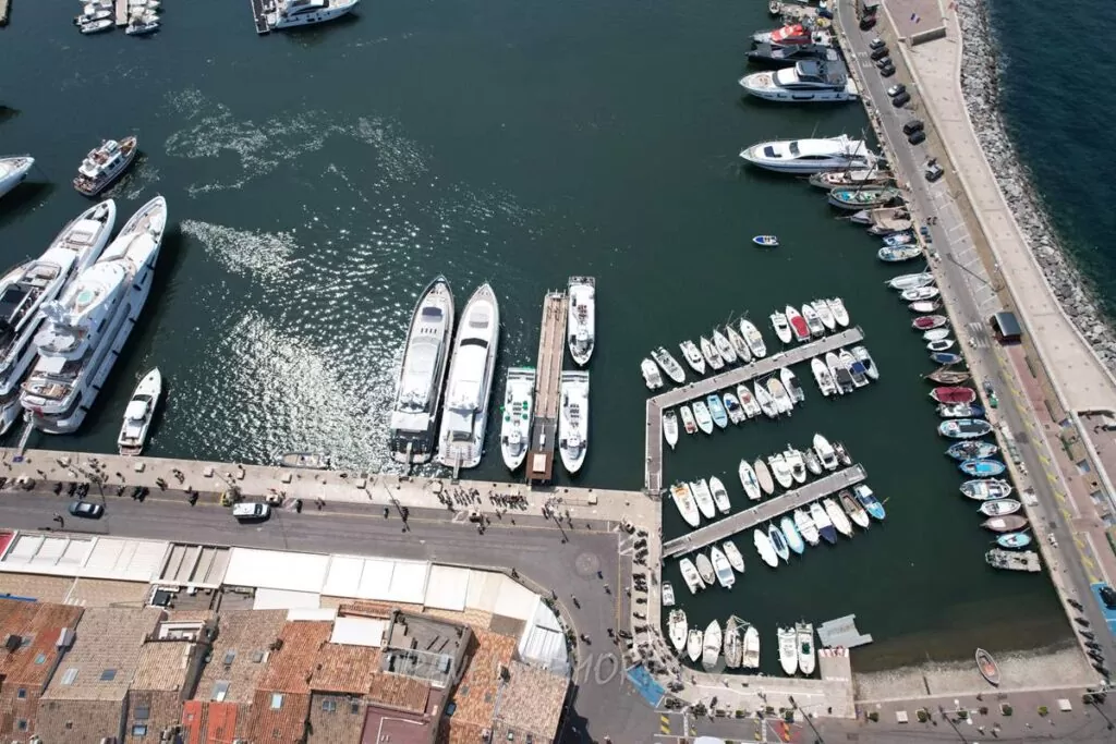 Saint-Tropez z drona