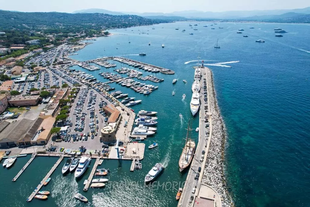 Saint-Tropez z drona