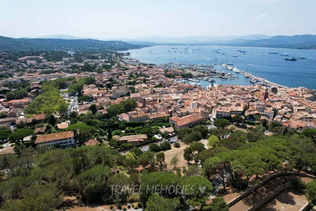 Saint-Tropez z drona