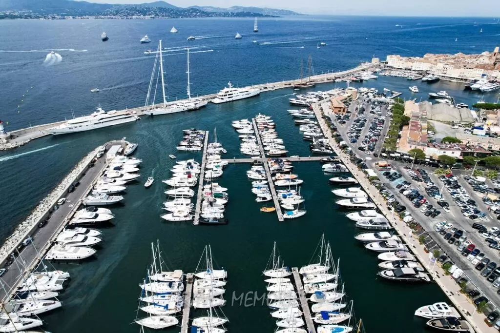 Saint-Tropez z drona