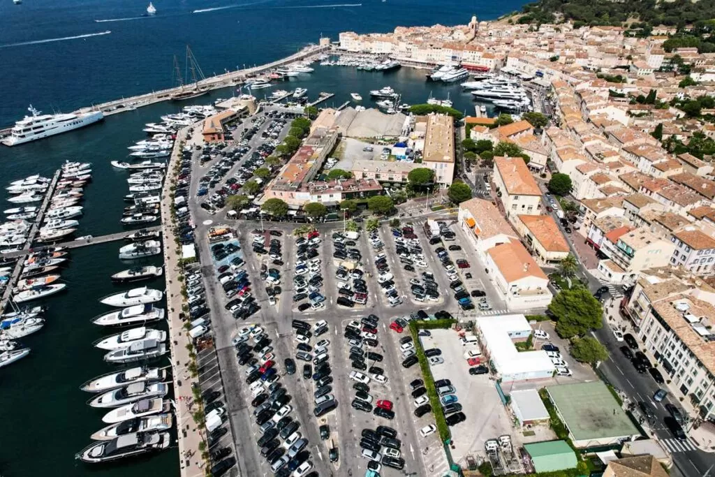 Saint-Tropez z drona