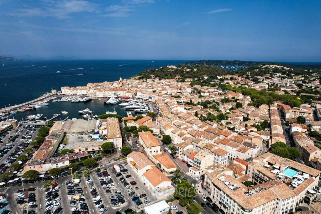 Saint-Tropez z drona
