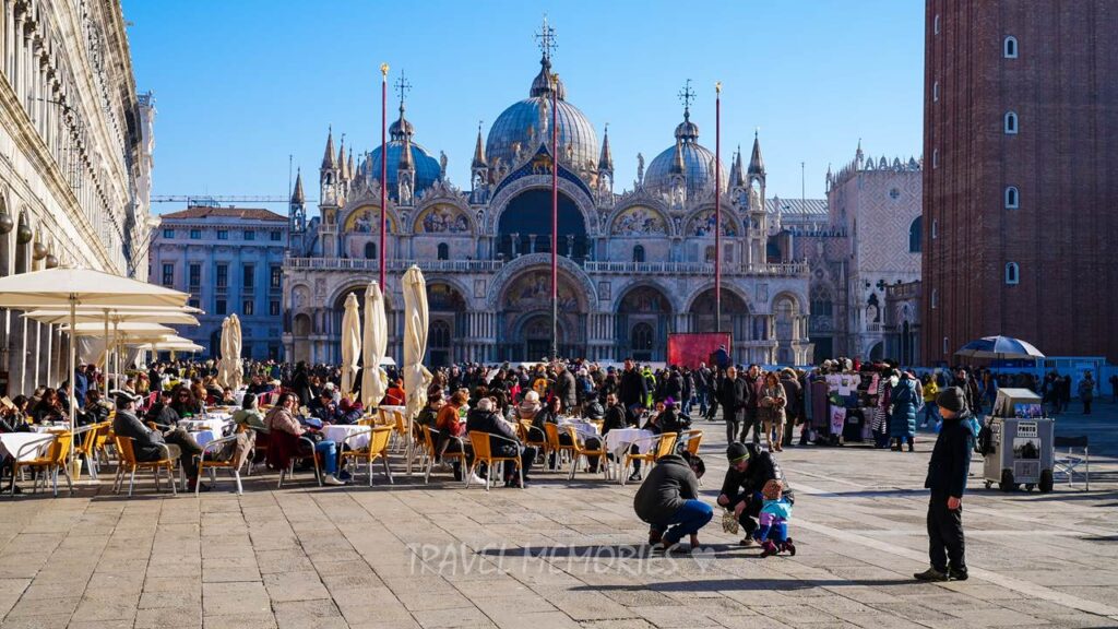 Karnawał w Wenecji 2023, Plac Świętego Marka 