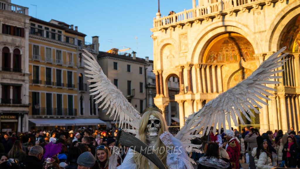 Karnawał w Wenecji 2023, Anioł
