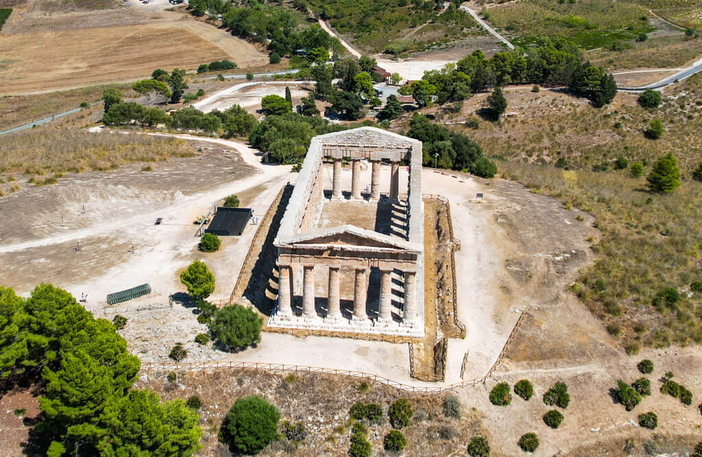 Świątynia Segesty - skarb Sycylii z drona