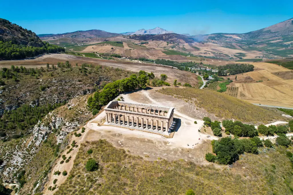 Świątynia Segesty - skarb Sycylii z drona