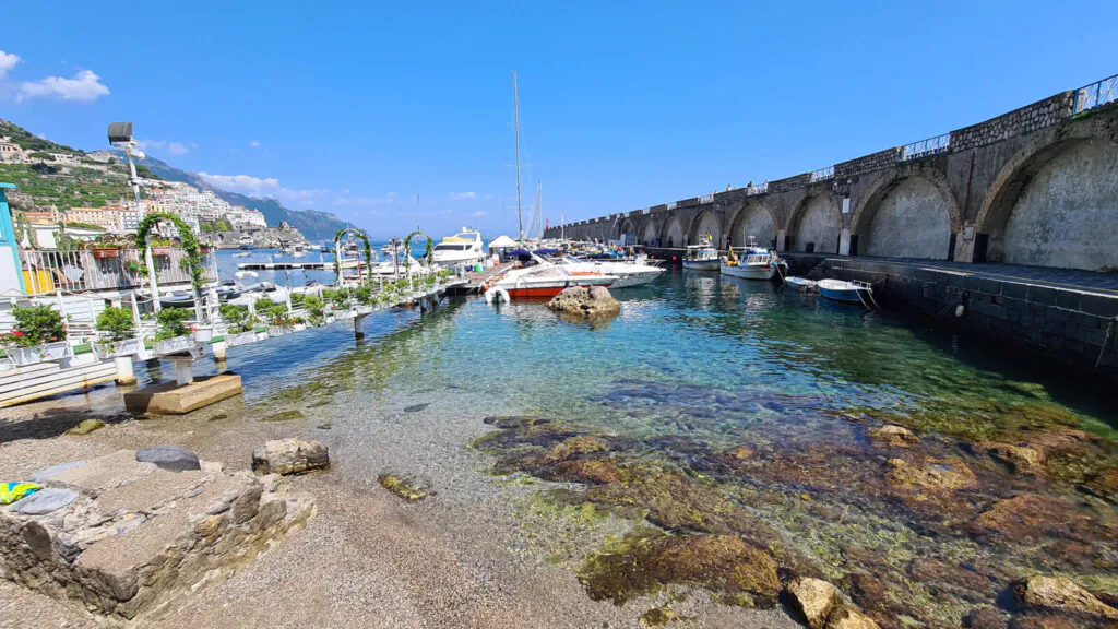 port w Amalfi