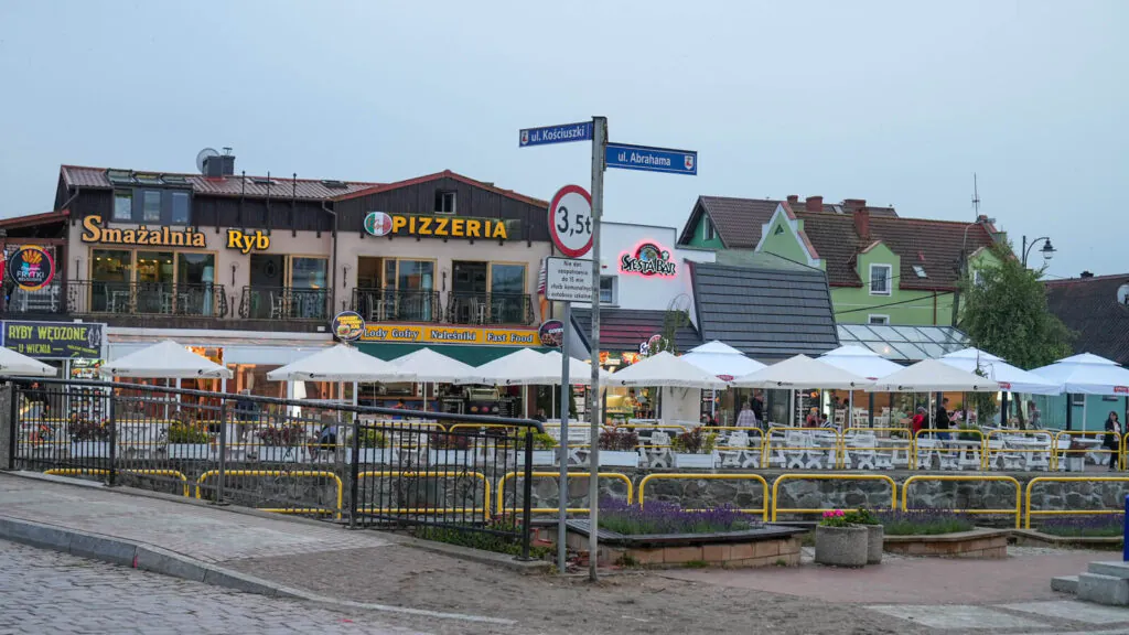 Smażalnia ryb, pizzeria, Łeba