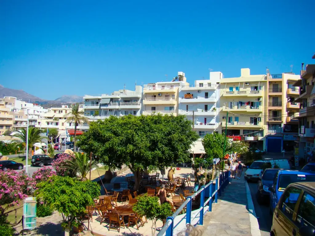 Agios Nikolaos przedmieścia