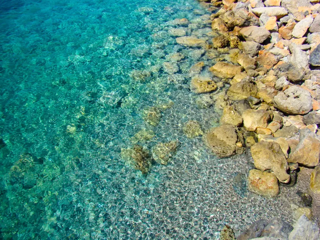 Agios Nikolaos bajecznie czyste morze
