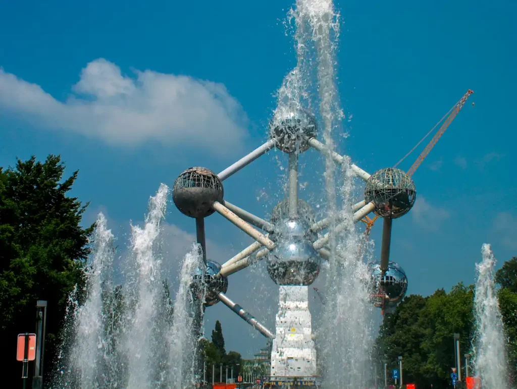 Atomium fontanna