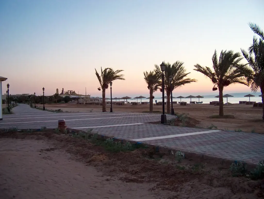 Hotel Magawish Hurghada wschód słońca