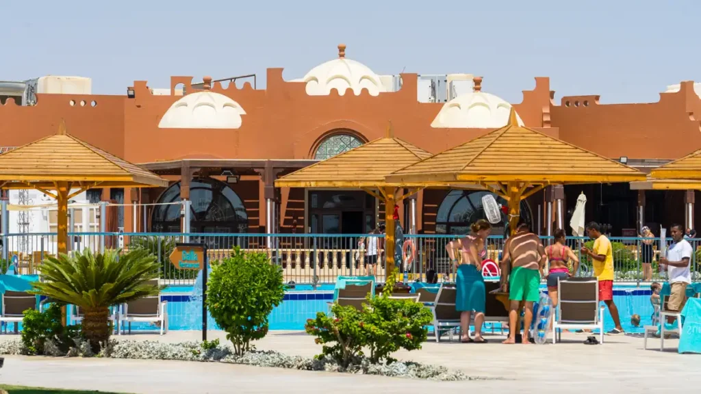 baseny w Hotelu SUNRISE Hurghada