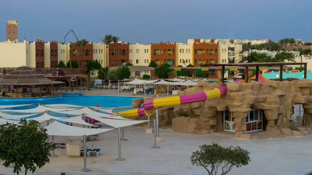 aquapark w Hotelu Sunrise w Hurghadzie