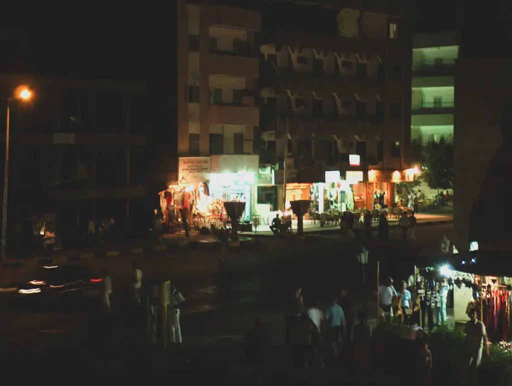 Hurghada nocą