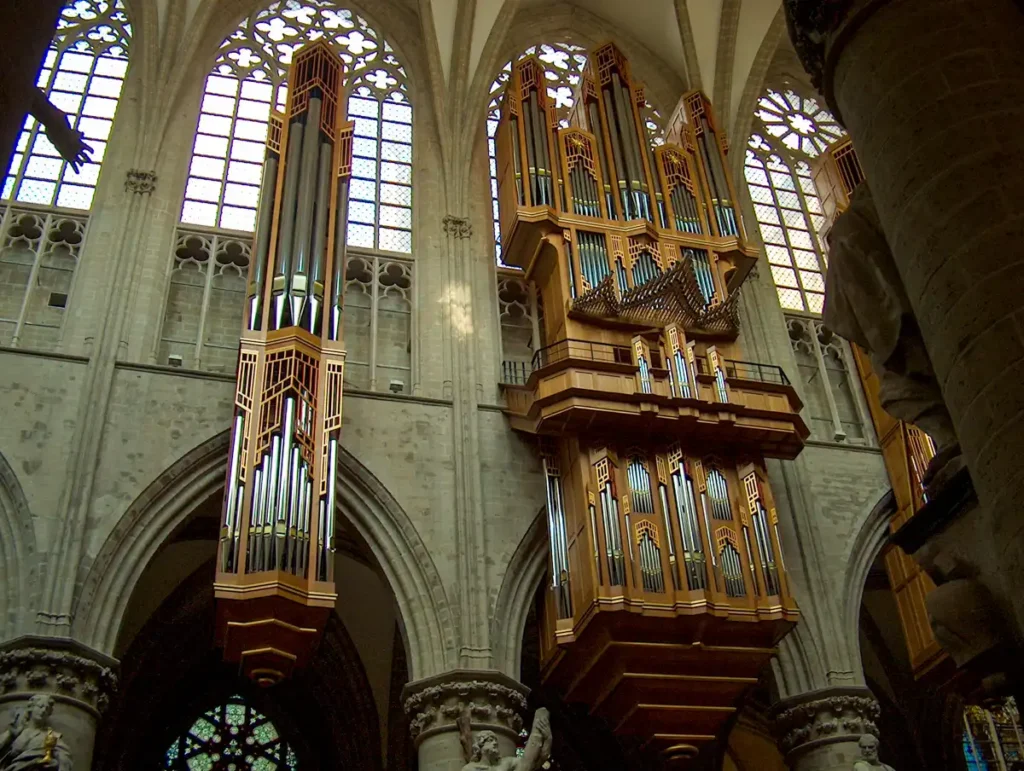 Katedra św. Michała i św. Guduli w Brukseli organy