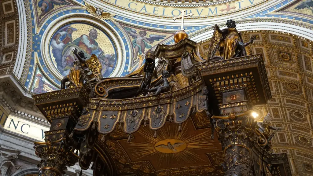 Główny ołtarz w Watykanie