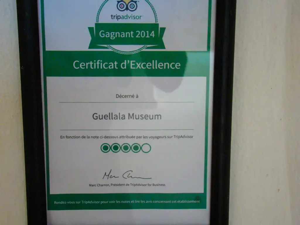 Certificat d'Excellence