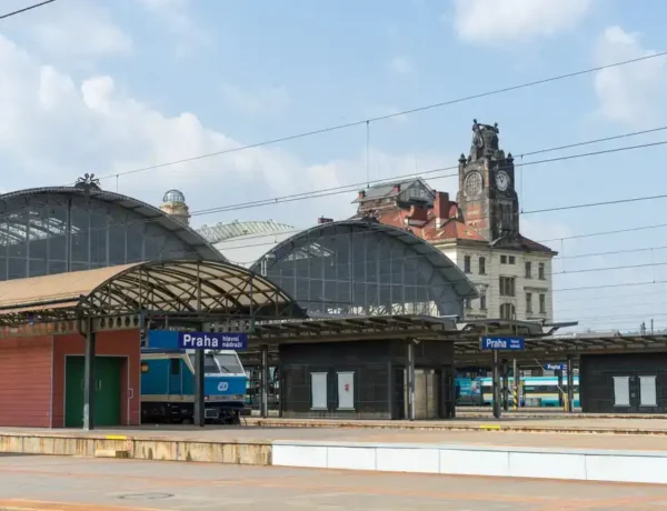 Dworzec kolejowy w Pradze