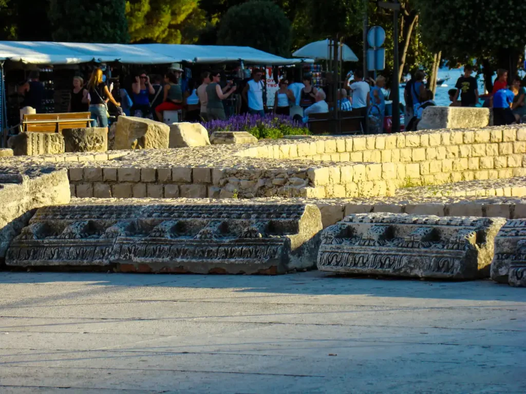 Zadar wykopaliska