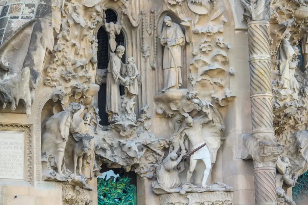 Sagrada Familia rzezby